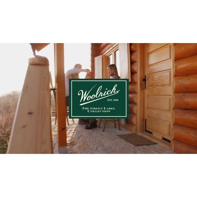 Woolrich Teton Embroidered Plush Quilt Set