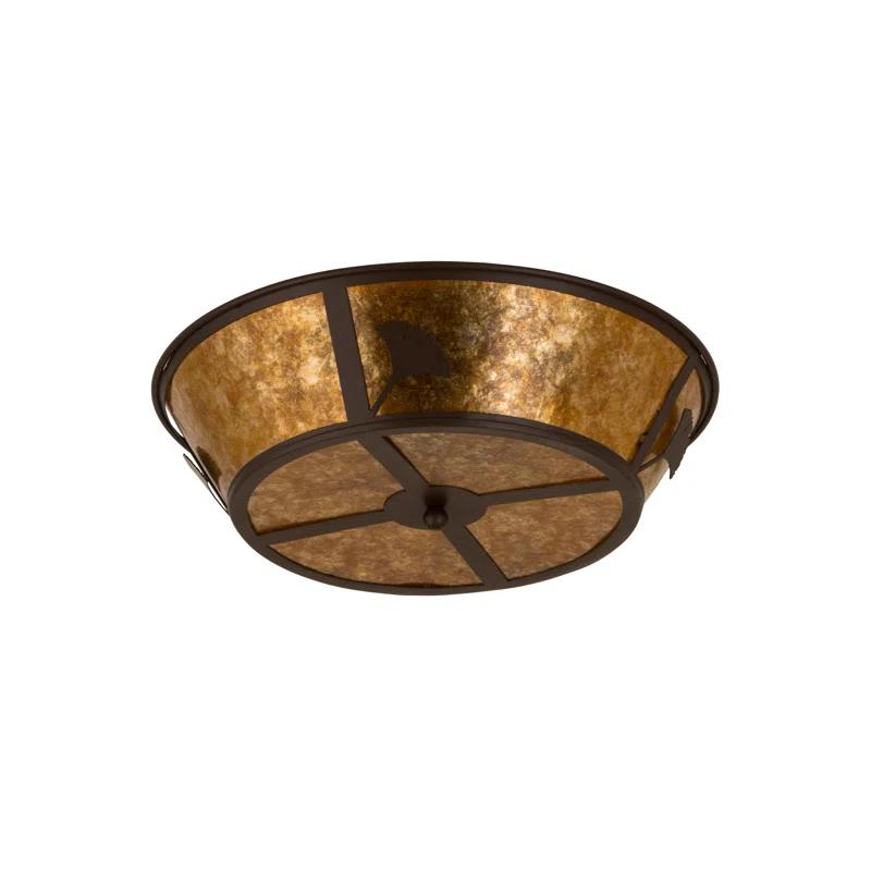 Meyda Lighting Mica Flush Mount