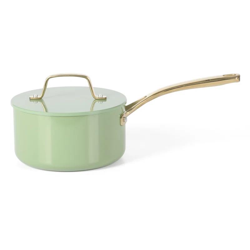 Martha Stewart Galway 10 Piece Aluminum Cookware Set w/Alum Lid