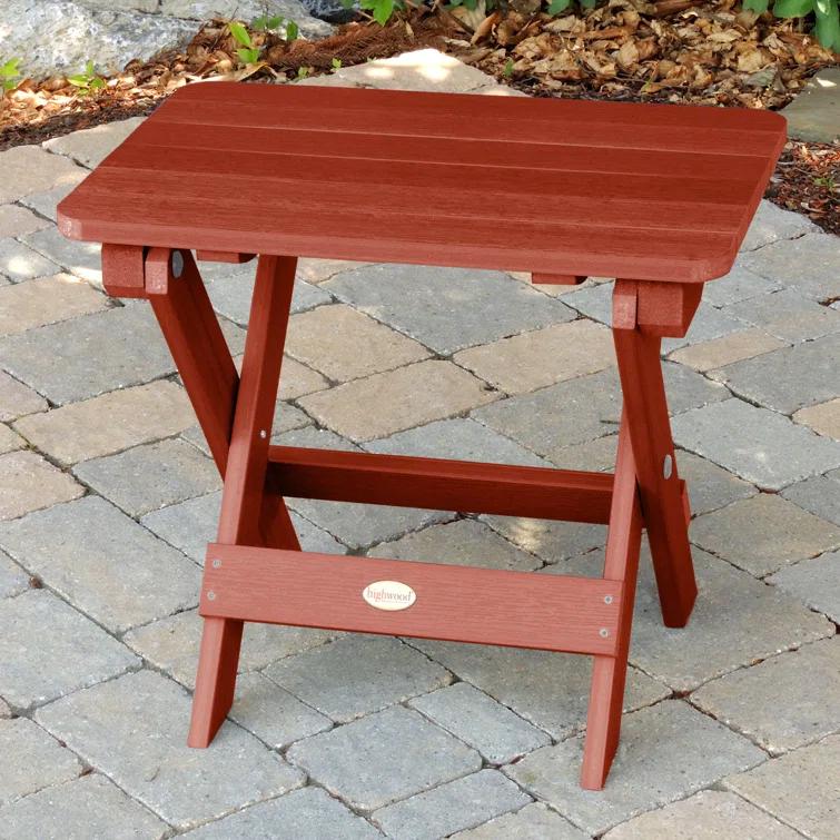 Dovecove Prattsville Plastic Side Table