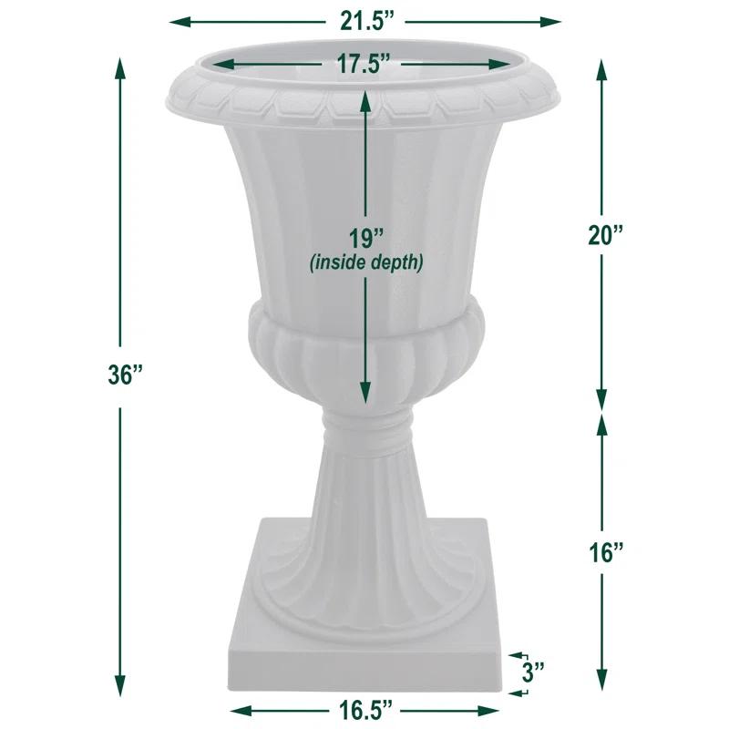 Arcadia Garden Products Urn Planter (Set of 2)