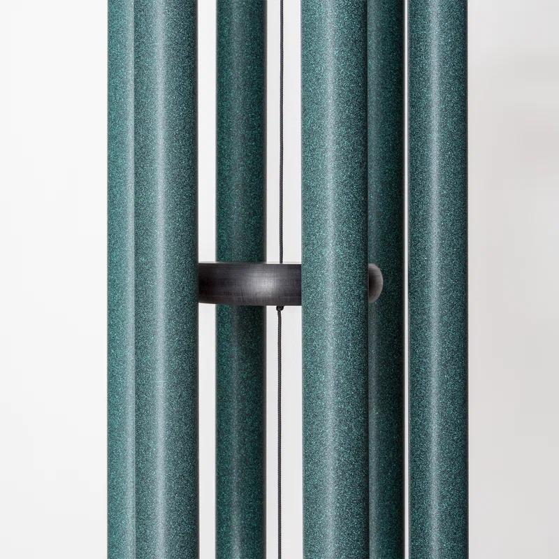Green Aluminum 56" Wind Chime for Patio and Garden