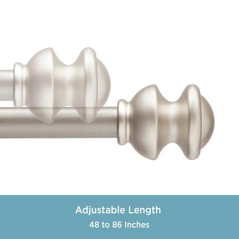 Kenney Berkley Kenney Kendall 5/8" Standard Decorative Window Curtain Rod