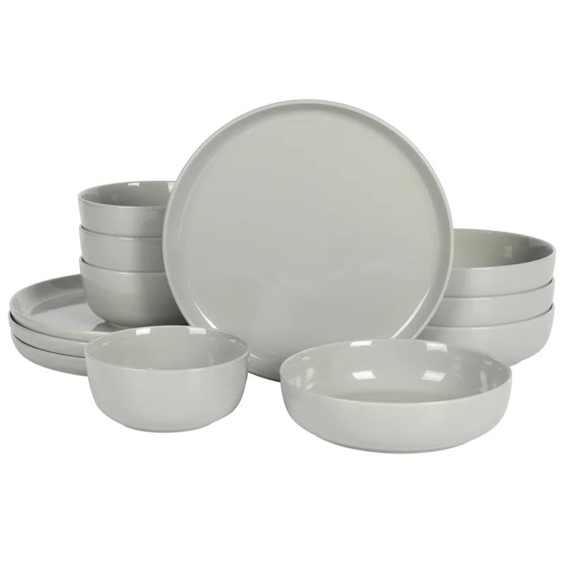 Gibson Gibson Home Oslo 12-Piece Dinnerware Set