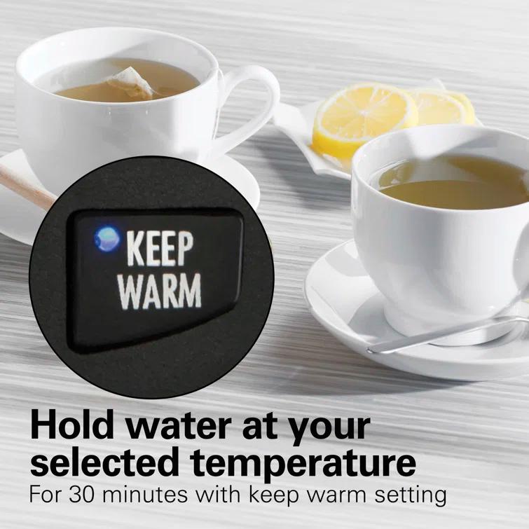 Hamilton Beach Hamilton Beach® Variable Temperature Electric Kettle 1.7 Liter Capacity