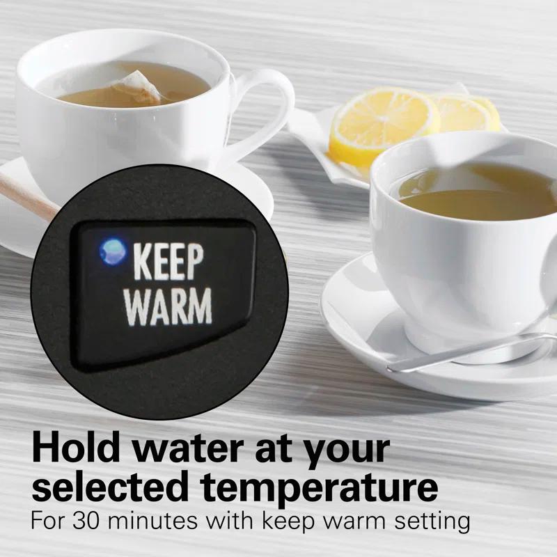 Hamilton Beach Hamilton Beach® Variable Temperature Electric Kettle 1.7 Liter Capacity