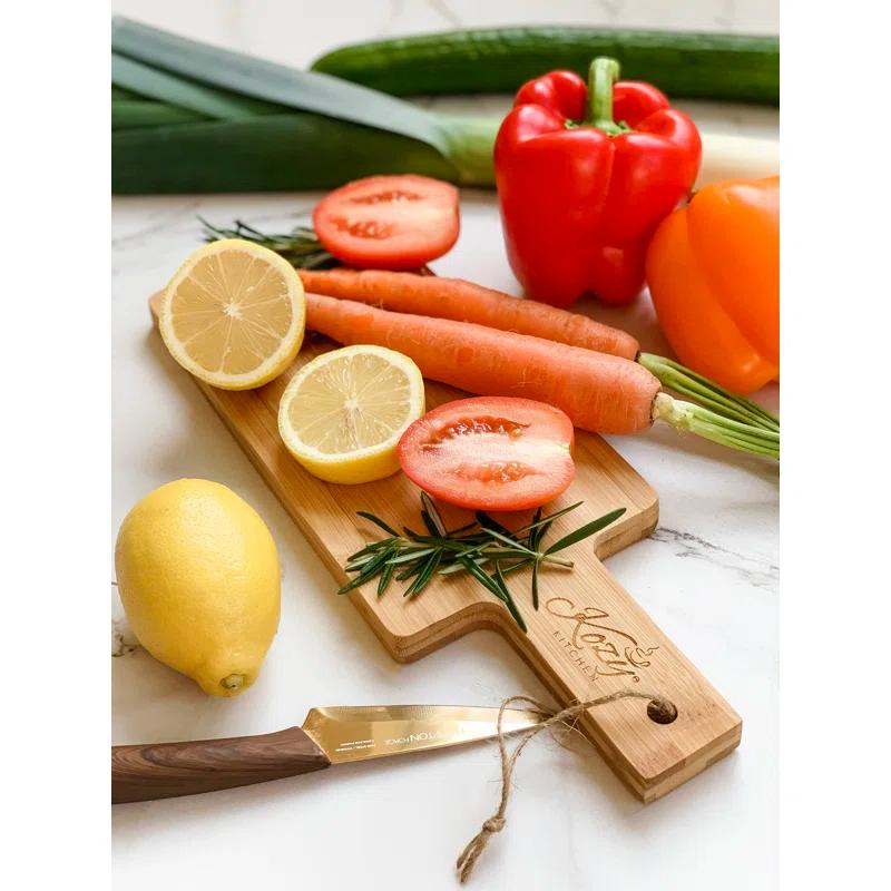 Kozy Kitchen Bamboo Cutting Board