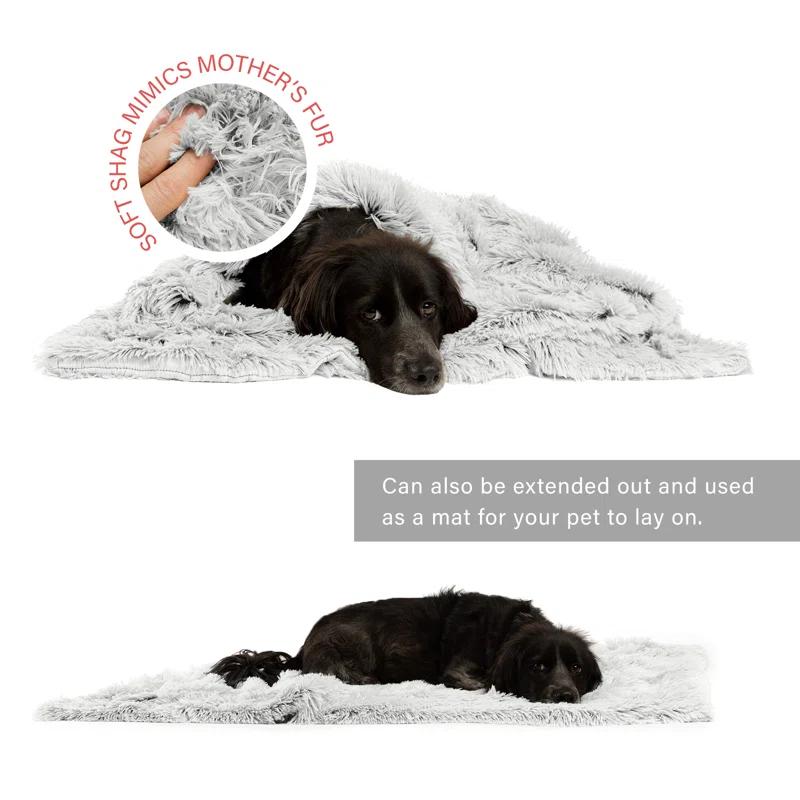 Best Friends By Sheri Best Friends by Sheri Calming Shag Fur Pet Throw Blanket