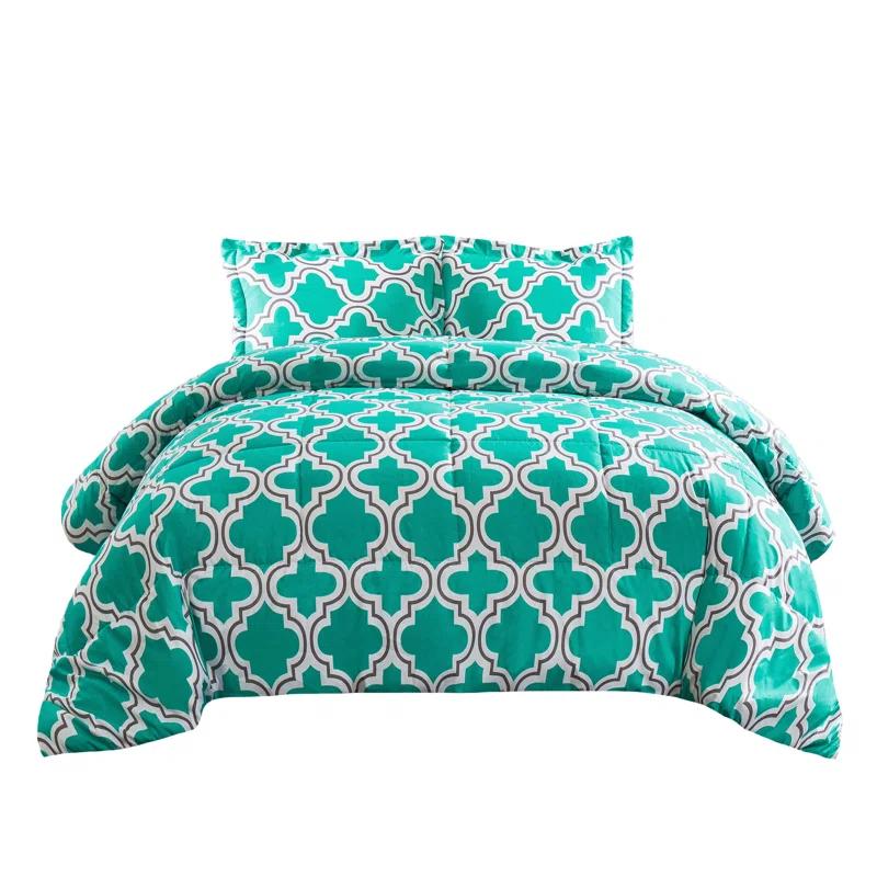Superior Superior Trellis Trellis Hypoallergenic Down Alternative 3Pc Comforter Set
