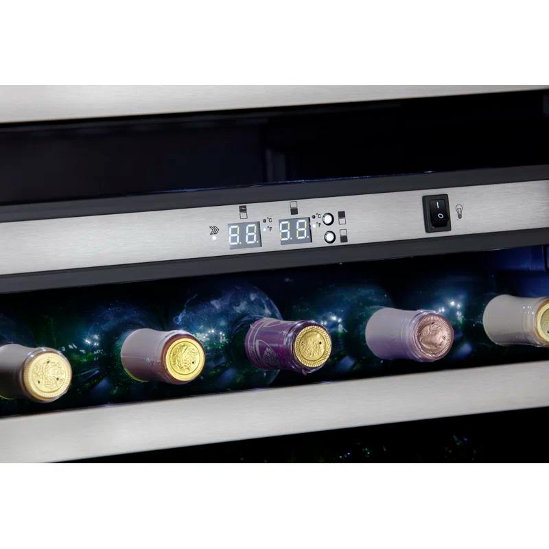 Danby Danby Dual Zone 19.44'' Freestanding 38 Bottle Wine Refrigerator with Reversible Door