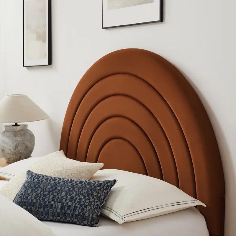 Modway Solana Arched Performance Velvet Platform Bed