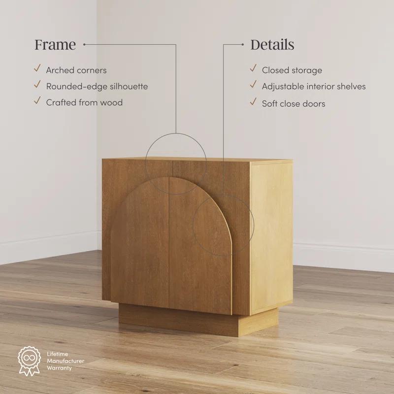 Hokku Designs Eastampton Accent Cabinet