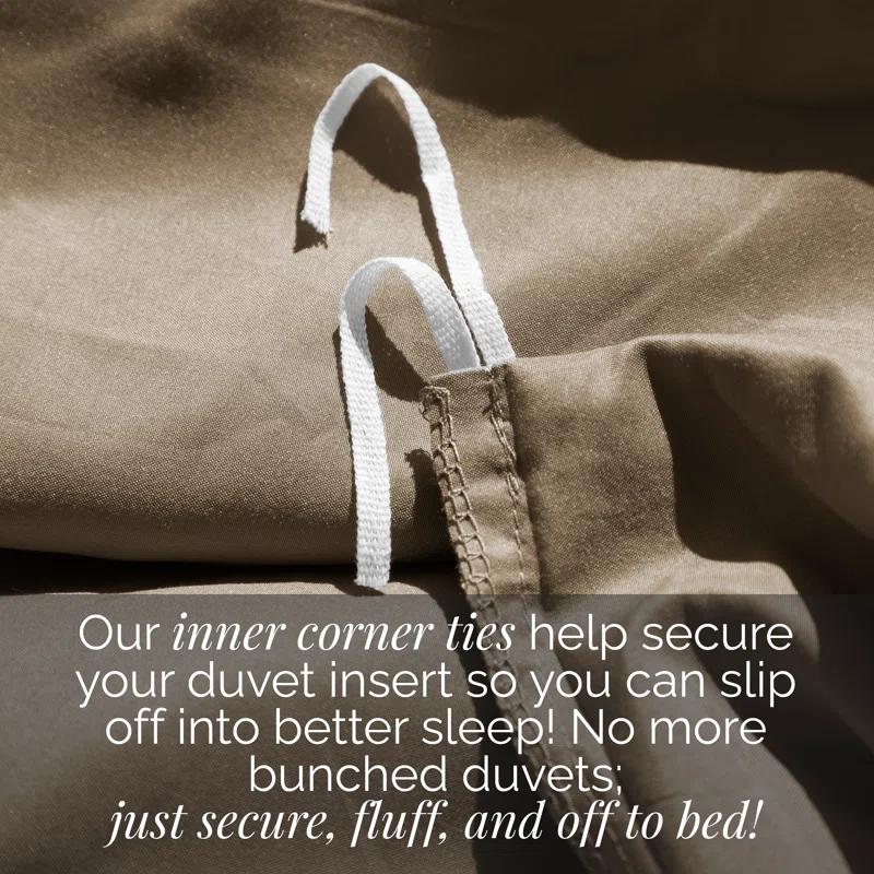 SouthShore Fine Linens Southshore Fine Linens Microfiber Duvet Cover Set with shams