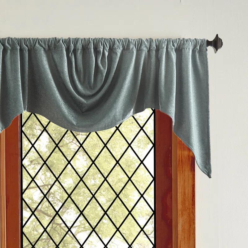 Martha Stewart Martha Stewart Naples Chenille 72" x 28" Window Valance