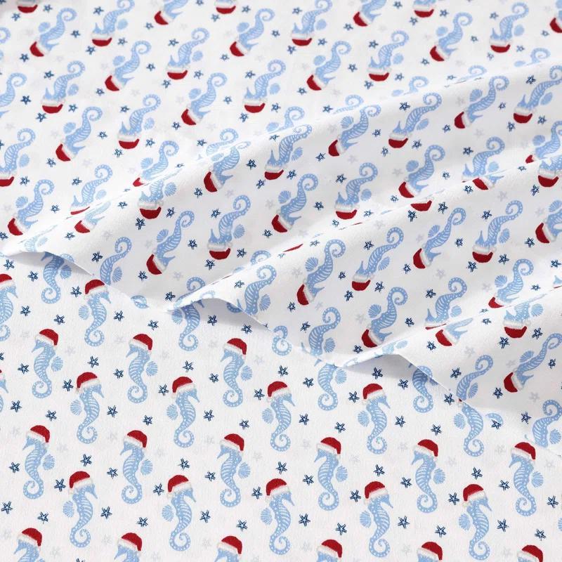 Nautica Nautica Cozy Brushed Flannel Printed Sheet Sets