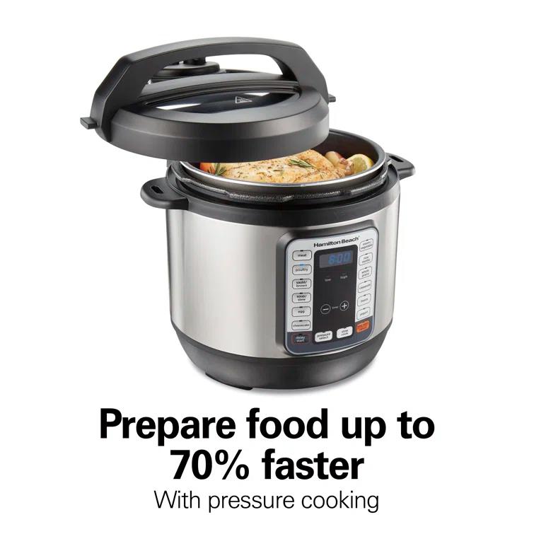 Hamilton Beach Hamilton Beach® Quikcook Pressure Cooker