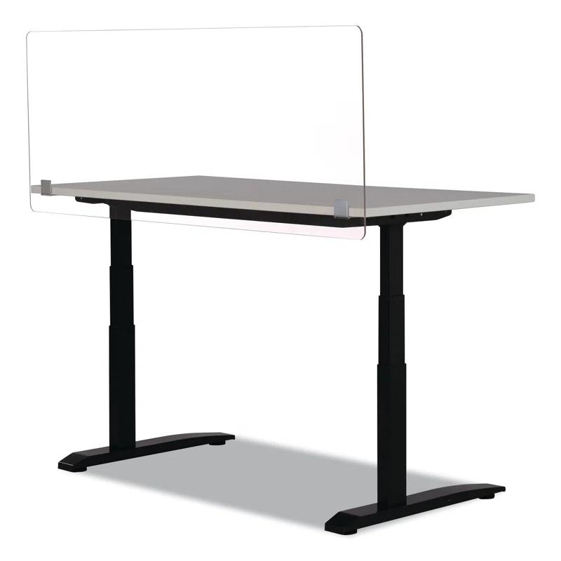 Safco® Plastic/Acrylic 1 Panel Desk Divider