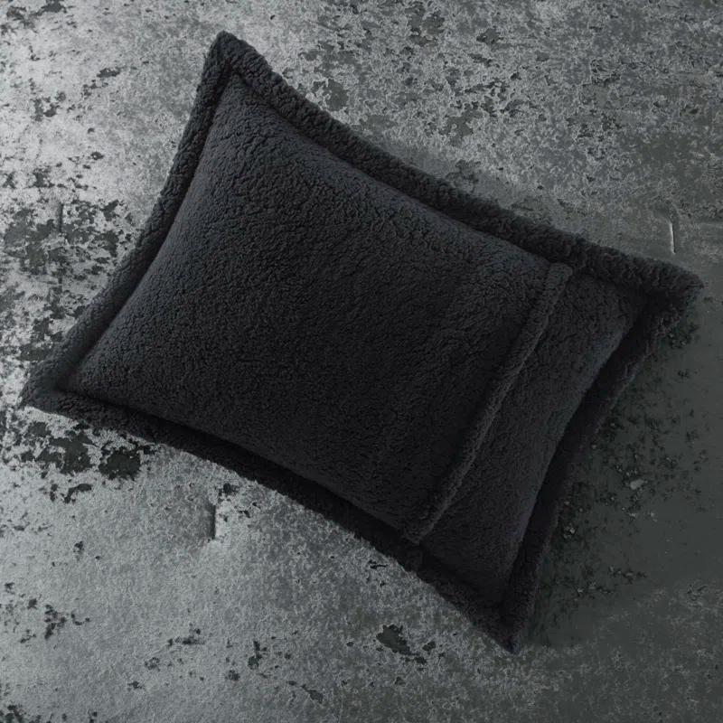 Intelligent Design Mira Crushed Velvet Sherpa Reversible Comforter Set & Reviews | Wayfair