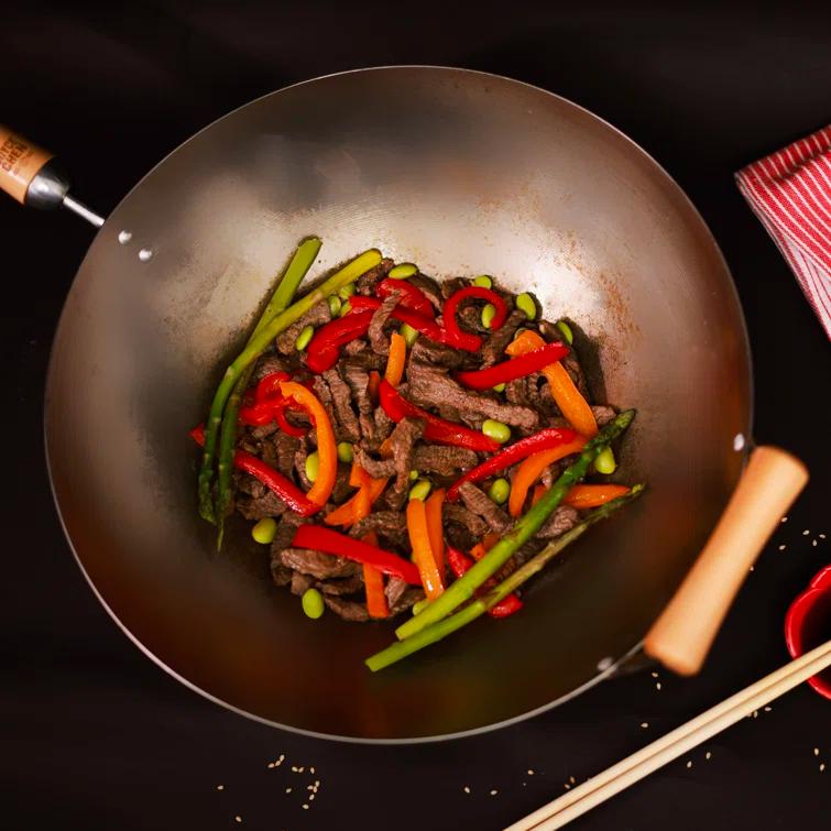 JOYCE CHEN Joyce Chen 14'' Carbon Steel Wok