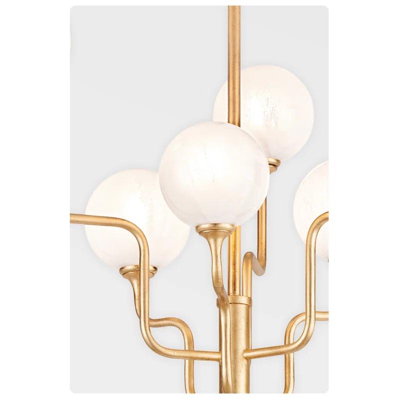 Keller Chandelier - Brass / 6 Light