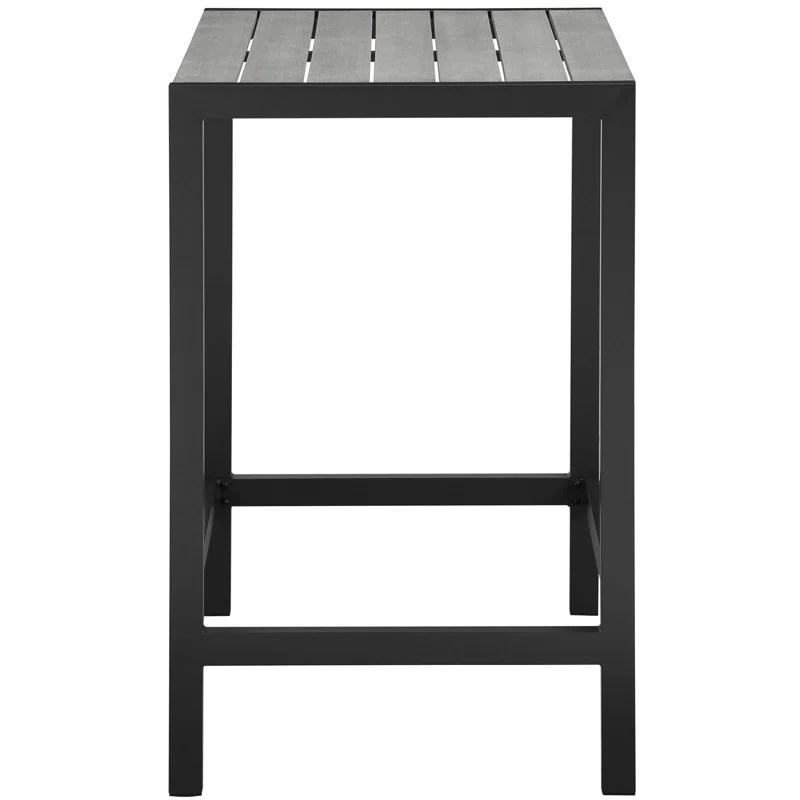Modway Modway Maine Aluminum Outdoor Patio Bar Table