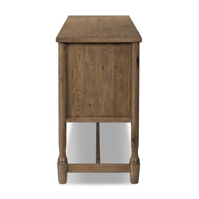Bari Sideboard by Amber Lewis x Four Hands - Weathered Oak / 84"W