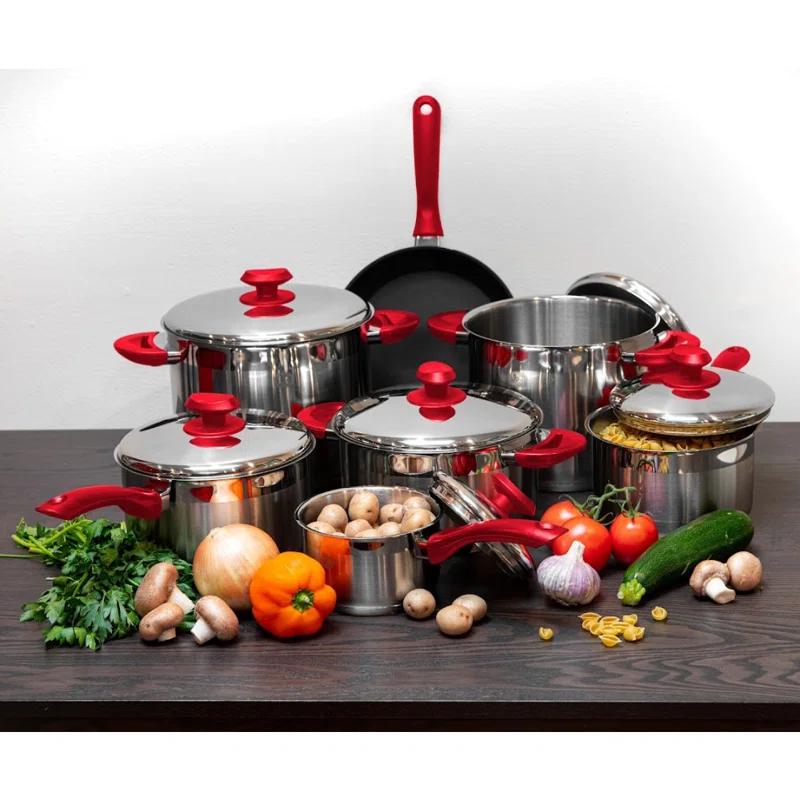 YBM Home YBM Home Stainless Steel (18/10) Saucepan with Lid
