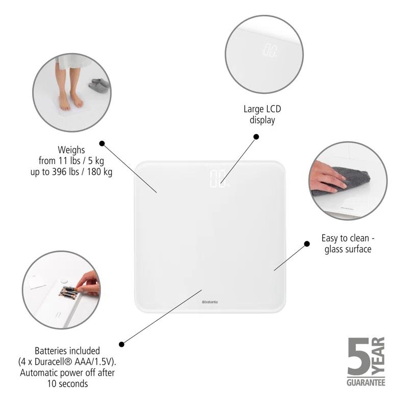 Brabantia ReNew Digital Bathroom Scale & Reviews | Wayfair