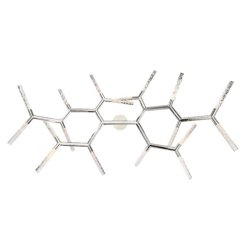 Modern Forms Kryptonite 18 - Light Dimmable LED Sputnik Modern Linear Chandelier