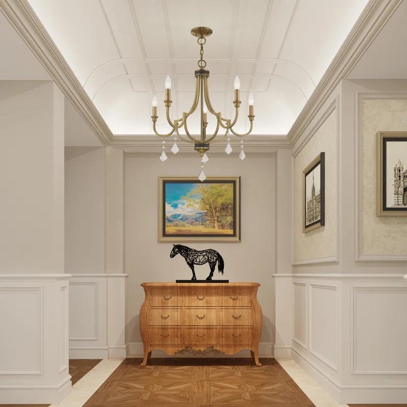 Dedric 5 - Light Dimmable Classic / Traditional Chandelier