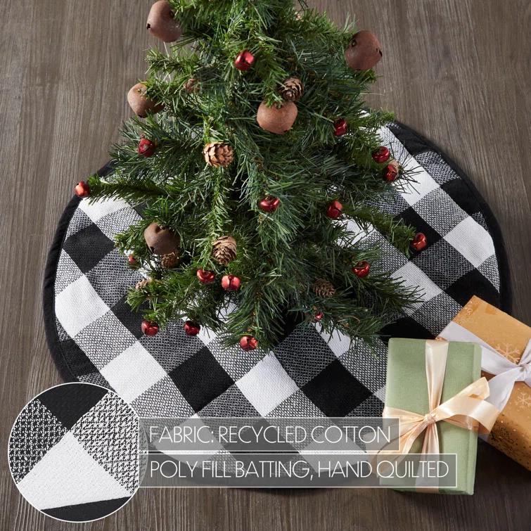 VHC Brands Annie Buffalo Check Cotton Tree Skirt