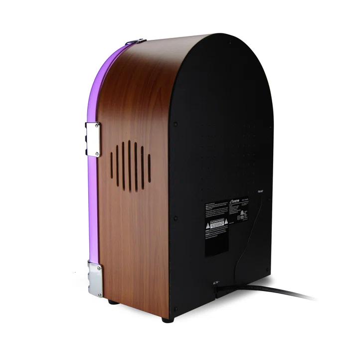 Victor Bluetooth CD Jukebox Speaker with FM Radio & Multicolor LED Lighting