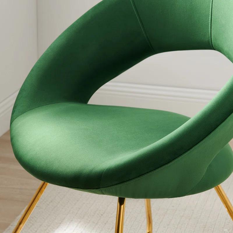 Modway Nouvelle Upholstered Fabric Dining Chair Set of 2 | Wayfair