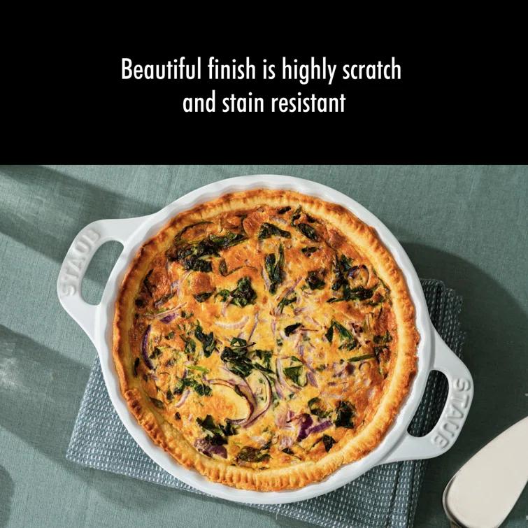 Staub ® White 3-Piece Mixed Baking Dish Set