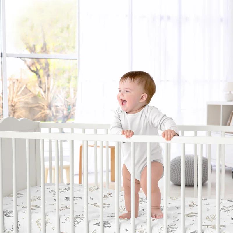Sweet Jojo Designs Serengeti Animals Fitted Crib Sheet