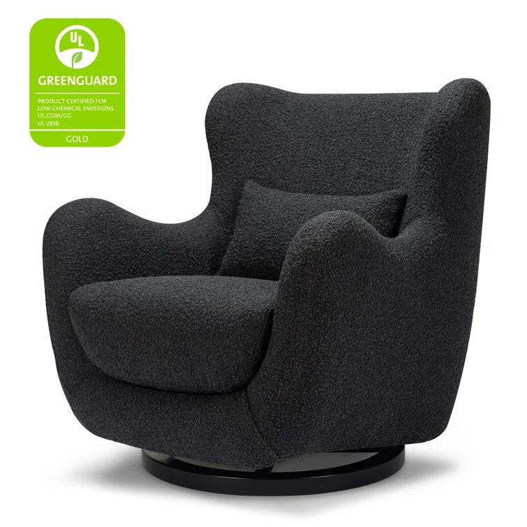 Solstice Swivel Glider in Boucle