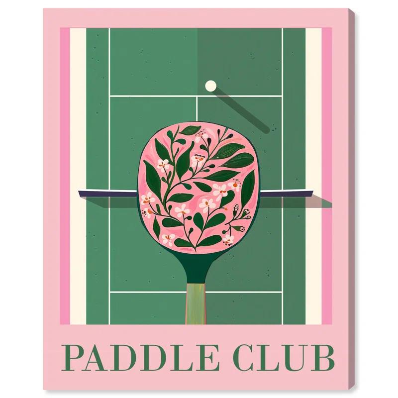 Art Remedy Paddle Club Canvas Beach Coastal Art by Art Remedy