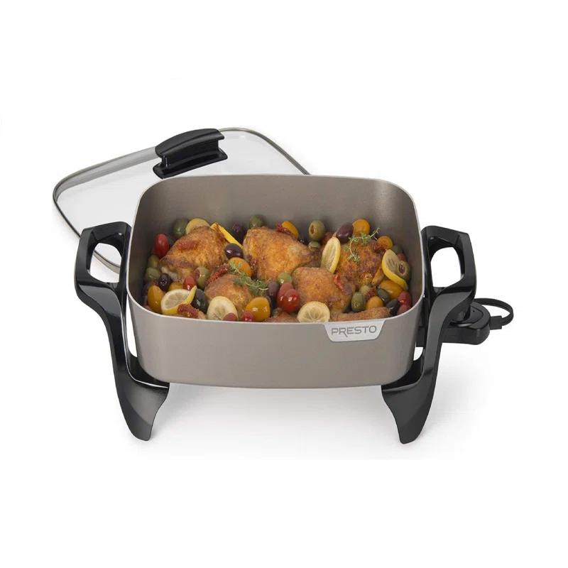 Presto Presto 16" Electric Ceramic Skillet with Glass Cover - 06856