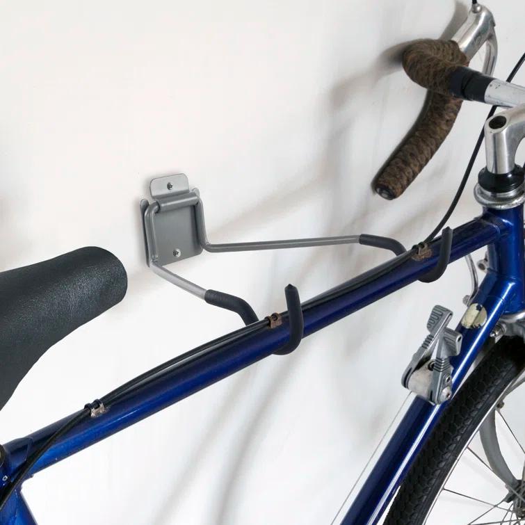 Pentagon Tool Rad Sportz Flip Up Bike Rack with 50lb Capacity for Mountain, Road, Kids Bikes - Bike Wall Mount M220012