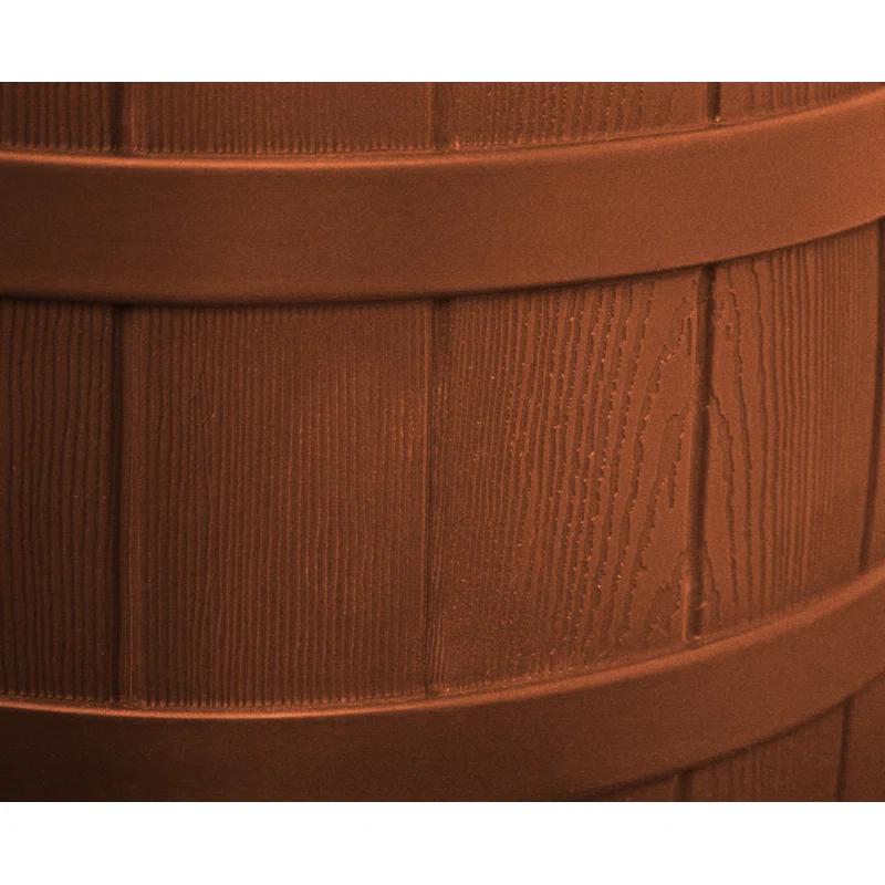 Good Ideas Good Ideas Rain Wizard Whiskey Style Rain Barrel with Overflow and Spigot