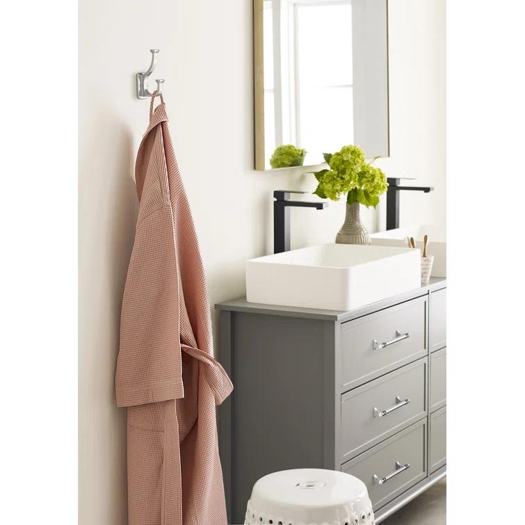 Amerock Alder Transitional Double Prong Decorative Wall Hook