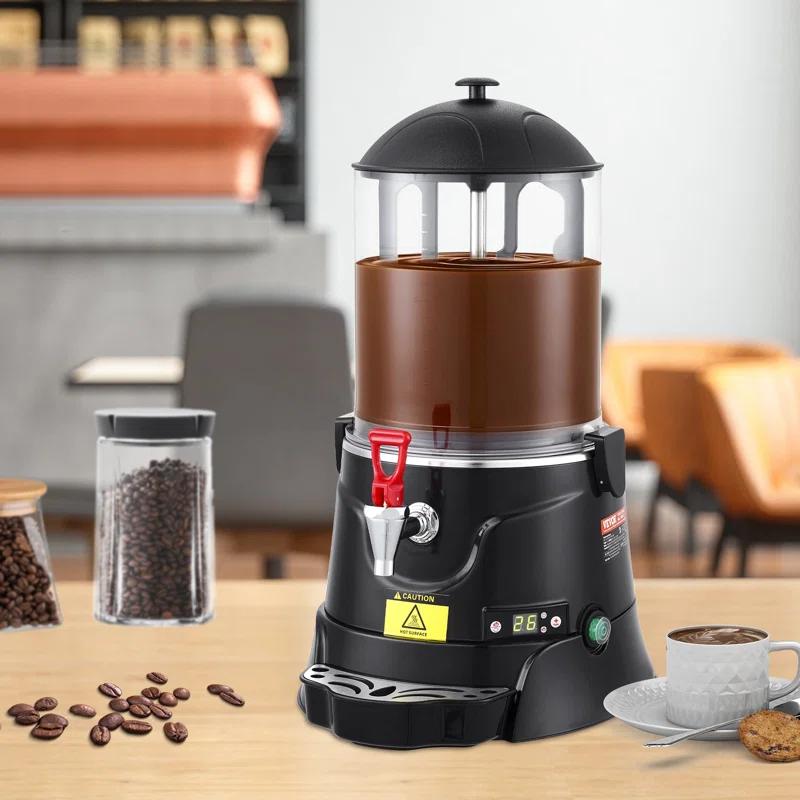 VEVOR Hot Chocolate Dispenser 2.6 Gal / 10 L Hot Chocolate Machine for Hot Drink
