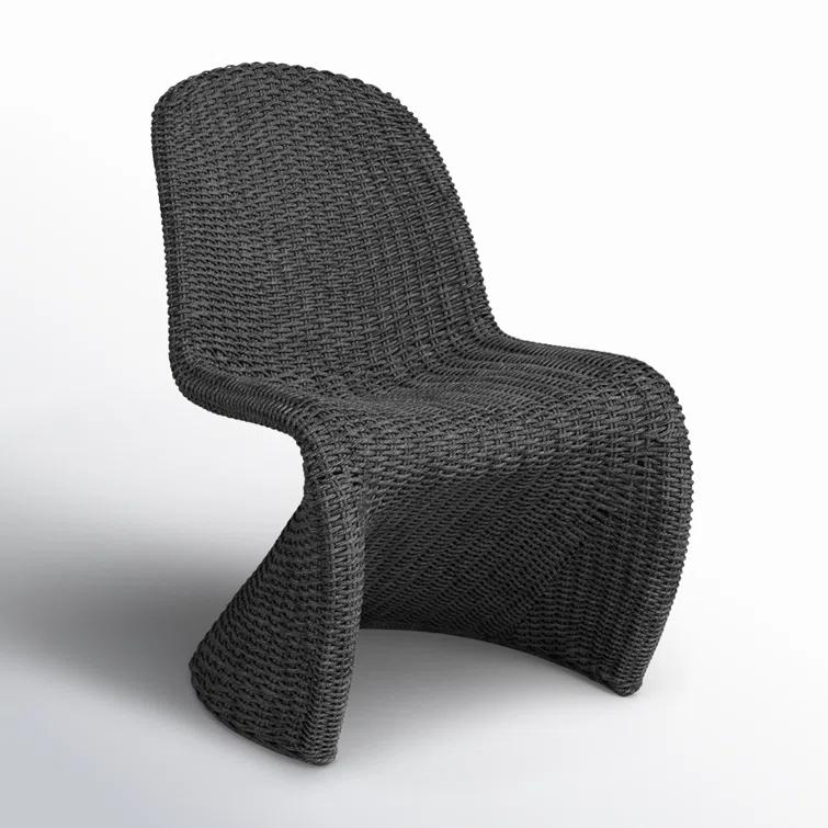 Manila Indoor / Outdoor Accent Chair - Vintage Coal