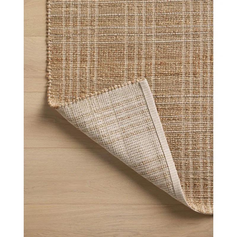 Judy I Jute-Blend Rug by Chris Loves Julia x Loloi - Natural and Cream / 7'9" x 9'9"
