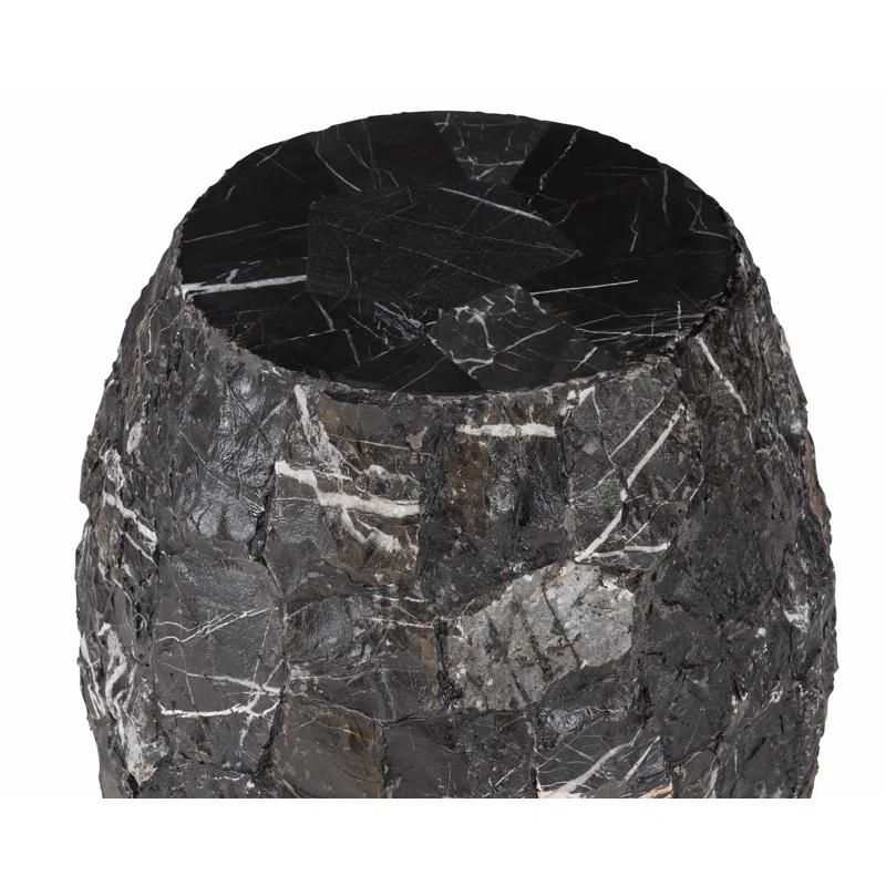Bernhardt Tambora Round Concrete Outdoor Side Table