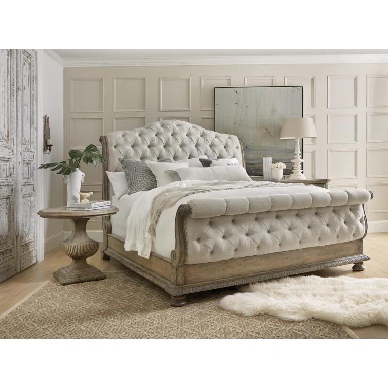 Hooker Furniture Castella Upholstered Sleigh Bed