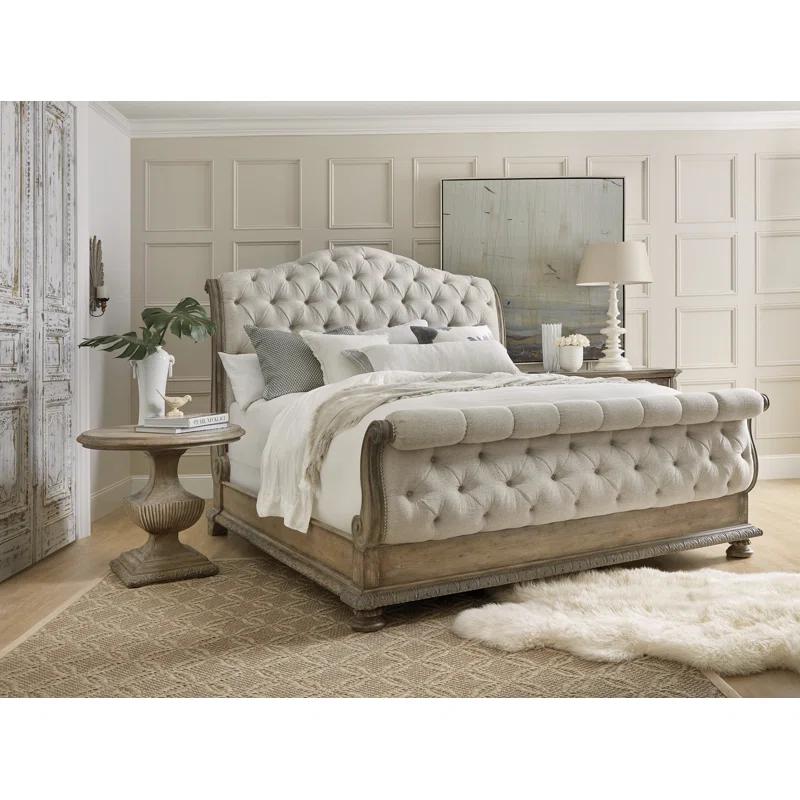 Hooker Furniture Castella Upholstered Sleigh Bed
