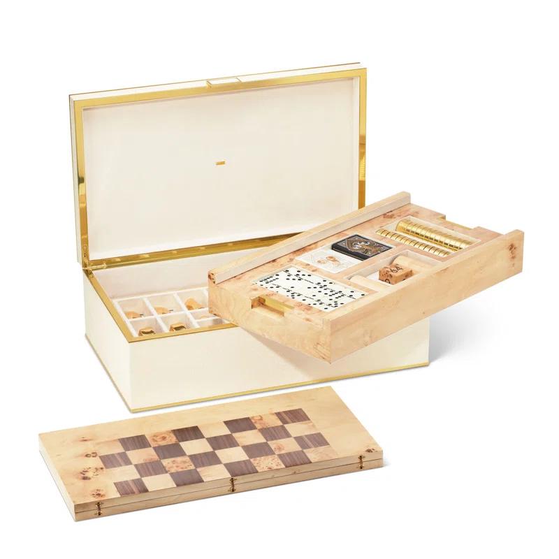 AERIN AERIN 21.5'' L Solid + Manufactured Wood Game Set