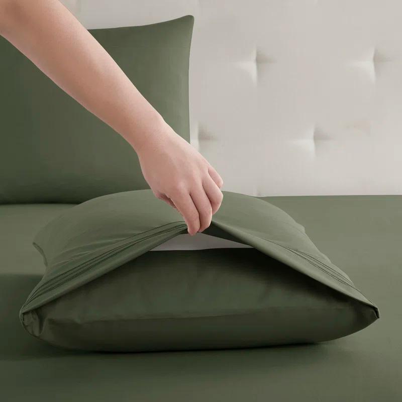 Nestl Double Brushed Hotel Luxury Sheet Set with Extra Soft Sheets & Pillowcases