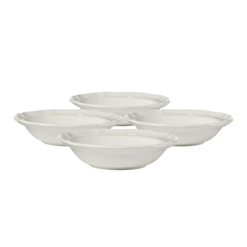 Mikasa Mikasa French Countryside 7.25 in. Fruit Bowl (Set of 4)